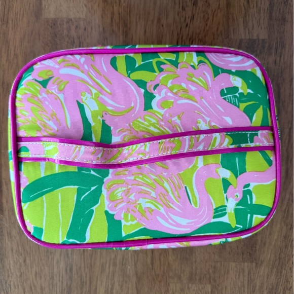 NWOT Lilly Pulitzer x Target Cosmetic Makeup Travel Train Case Fan Dance - Picture 5 of 16